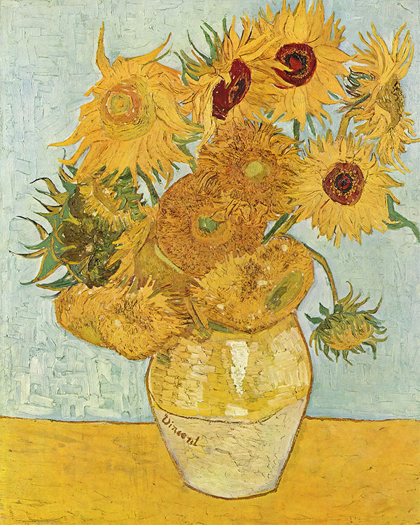 Sunflowers by Vincent van Gogh - Art Print - Zapista