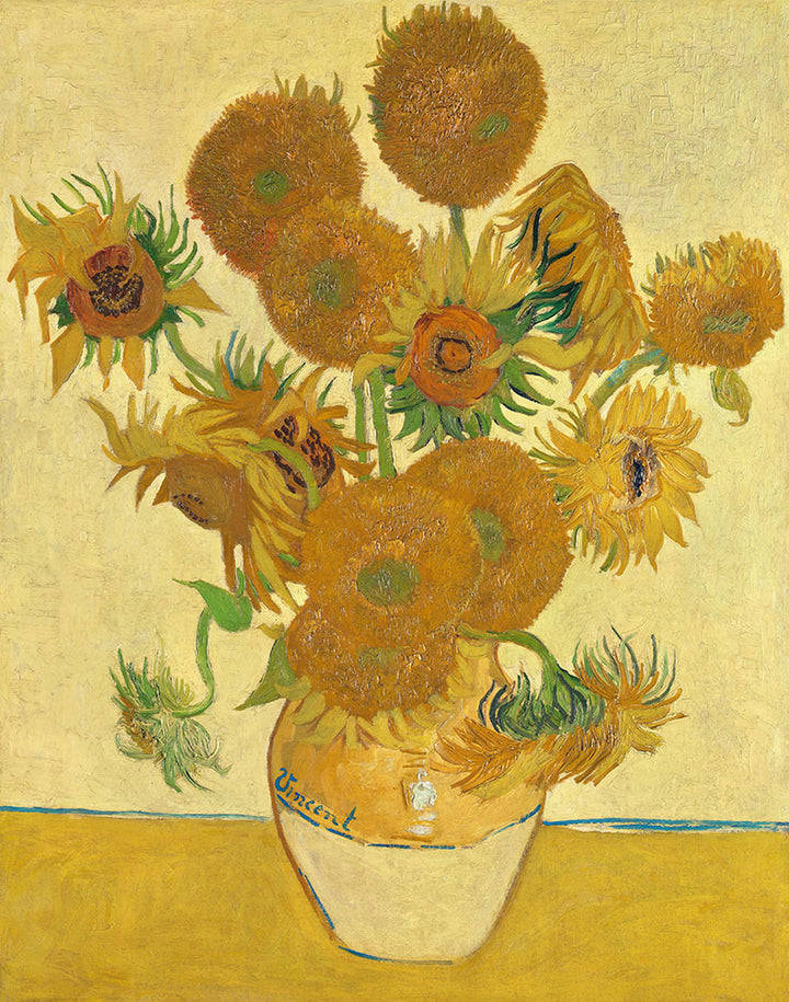 Sunflowers by Vincent van Gogh - Art Print - Zapista