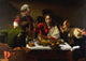 Supper at Emmaus by Caravaggio - Art Print - Zapista