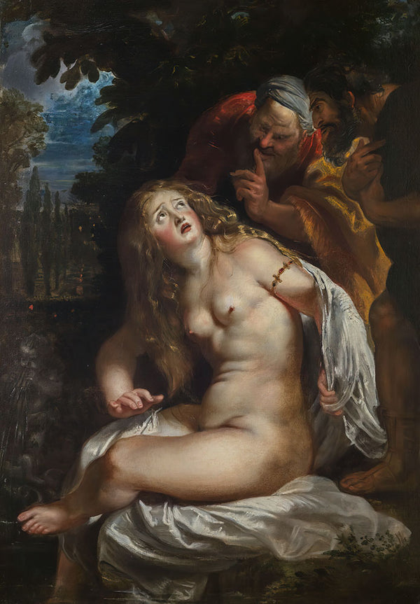 Susanna and The Elders by Peter Paul Rubens - Art Print - Zapista