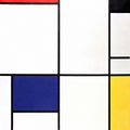 Tableau I Composition by Piet Mondrian - Art Print - Zapista
