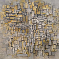 Tableau No. 2 Composition No. VII by Piet Mondrian - Art Print - Zapista