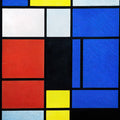 Tableau No. 1 by Piet Mondrian - Art Print - Zapista