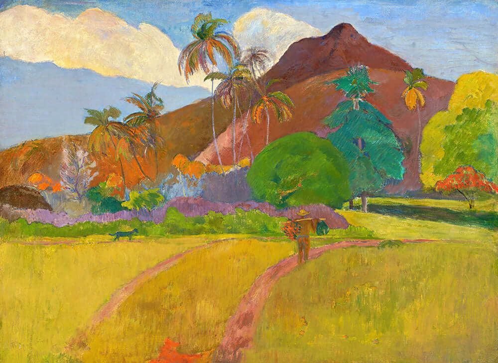 Tahitian Landscape by Paul Gauguin - Art Print - Zapista