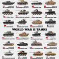 World War II Tanks - Art Print - Zapista