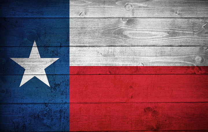 Texas State Flag - Art Print - Zapista