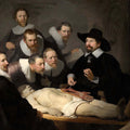 The Anatomy Lesson of Dr Nicolaes Tulp by Rembrandt van Rijn - Art Print - Zapista