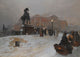 The Anichkov Bridge On Nevsky Prospekt At Dusk by Paolo Sala - Art Print - Zapista