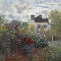The Artist's Garden in Argenteuil by Claude Monet - Art Print - Zapista