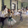 The Ballet Class by Edgar Degas - Art Print - Zapista