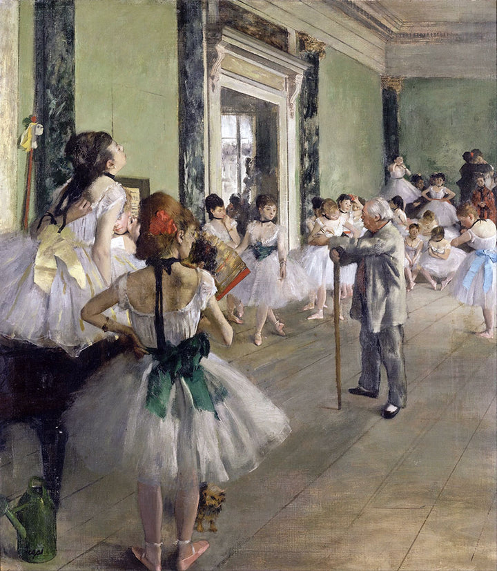 The Ballet Class by Edgar Degas - Art Print - Zapista