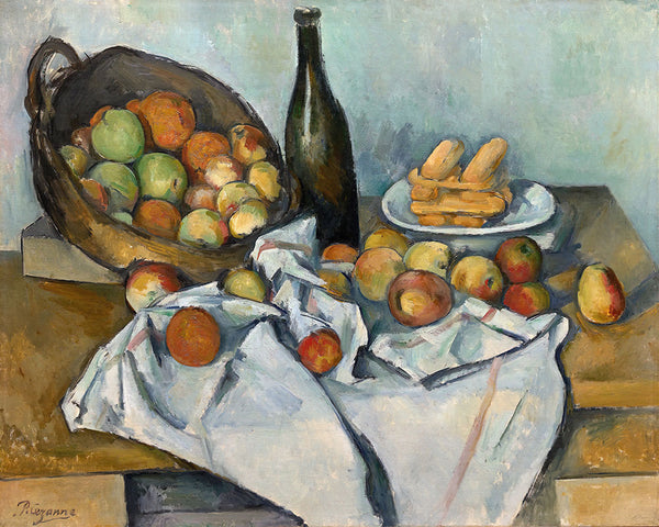 The Basket of Apples by Paul Cézanne - Art Print - Zapista