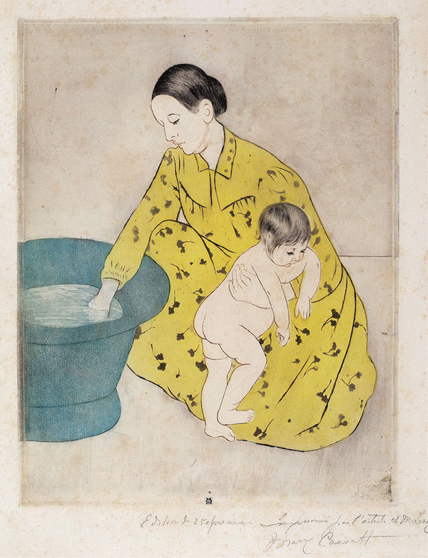 The Bath by Mary Cassatt - Art Print - Zapista