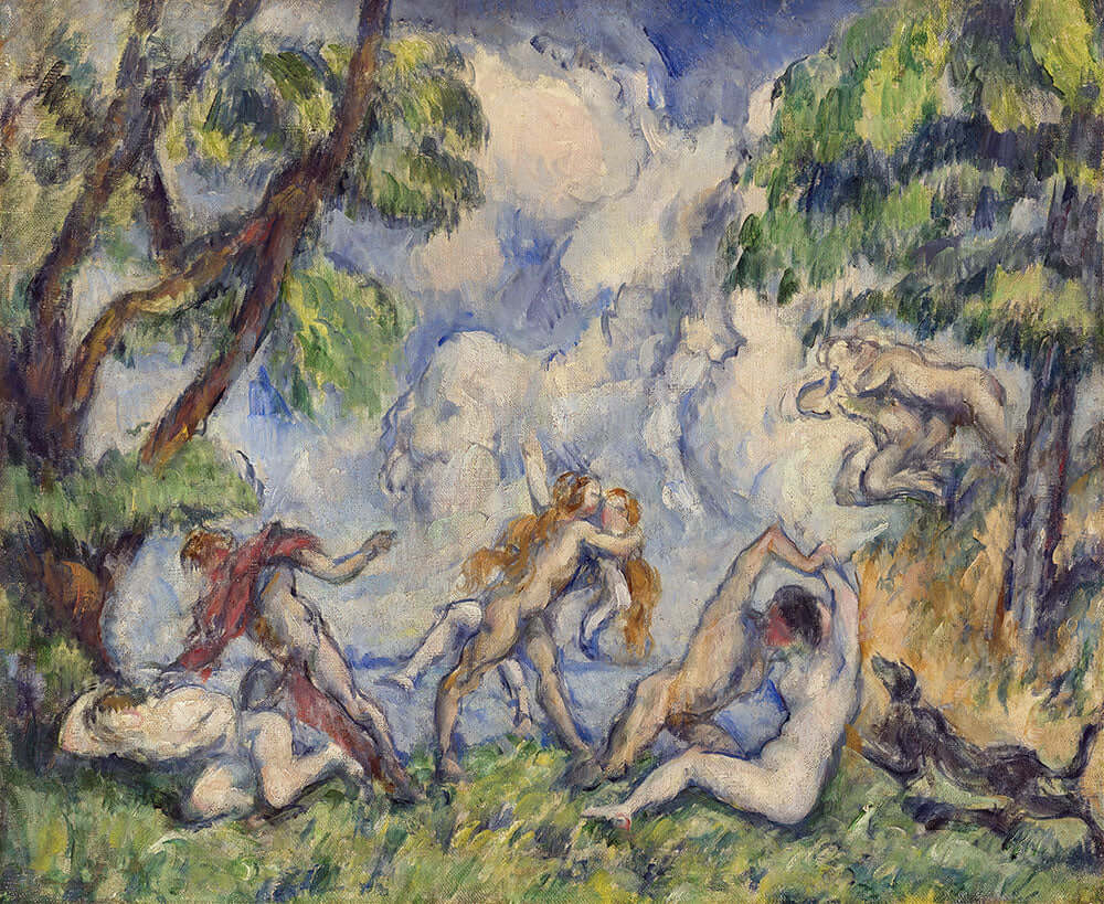 The Battle of Love by Paul Cézanne - Art Print - Zapista