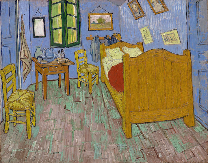 The Bedroom by Vincent van Gogh - Art Print - Zapista