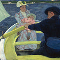 The Boating Party by Mary Cassatt - Art Print - Zapista