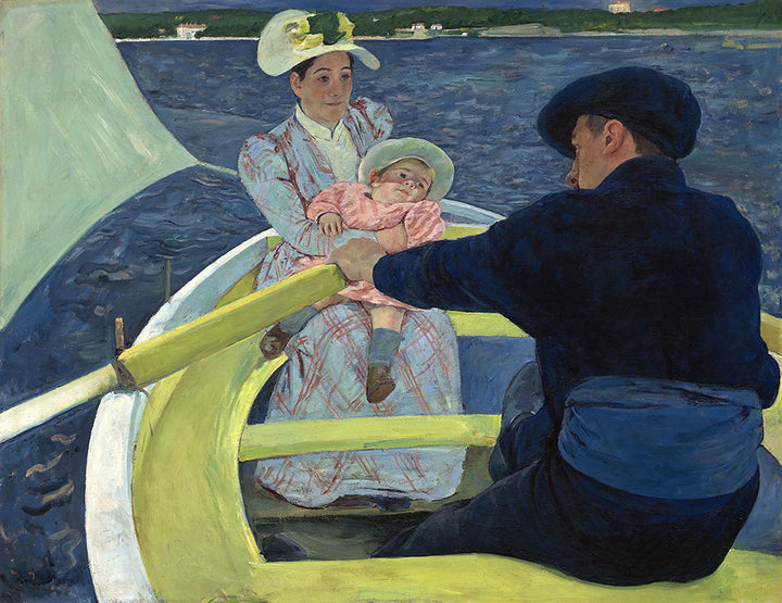 The Boating Party by Mary Cassatt - Art Print - Zapista