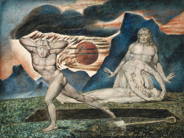 The Body of Abel Found by Adam and Eve by William Blake - Art Print - Zapista