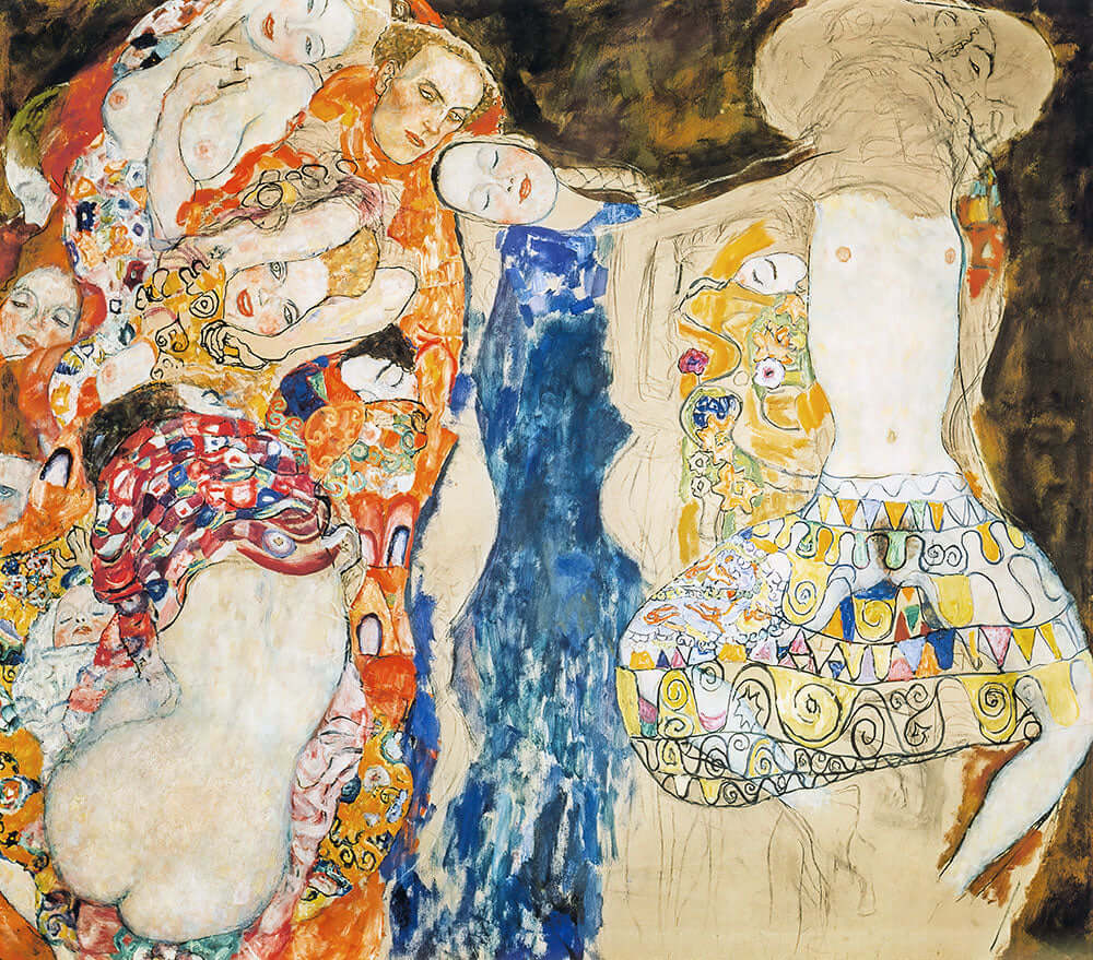 The Bride by Gustav Klimt - Art Print - Zapista