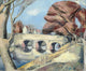 The Bridge, Romney Marsh by Paul Nash - Art Print - Zapista
