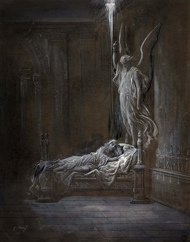 The Calling of Samuel by Gustave Doré - Art Print - Zapista