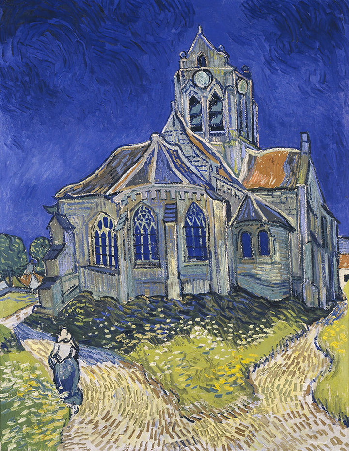 The Church in Auvers-sur-Oise, View from the Chevet by Vincent van Gogh - Art Print - Zapista