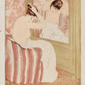 The Coiffure by Mary Cassatt - Art Print - Zapista