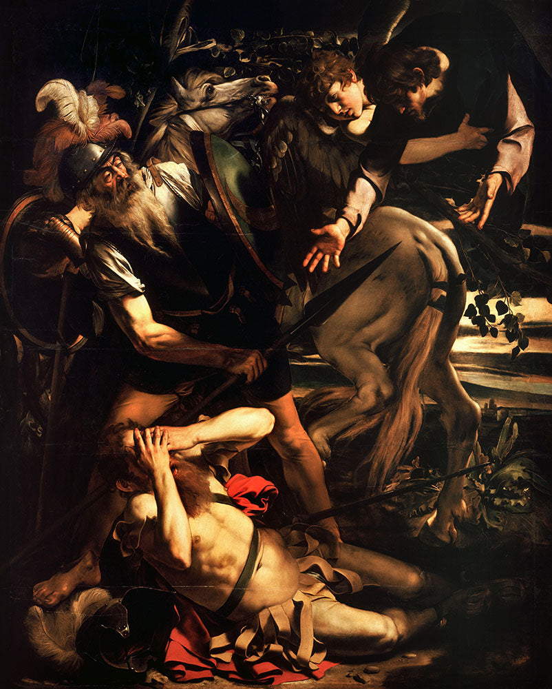 The Conversion of Saint Paul by Caravaggio - Art Print - Zapista