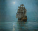 The Crescent Moon by Montague Dawson - Art Print - Zapista