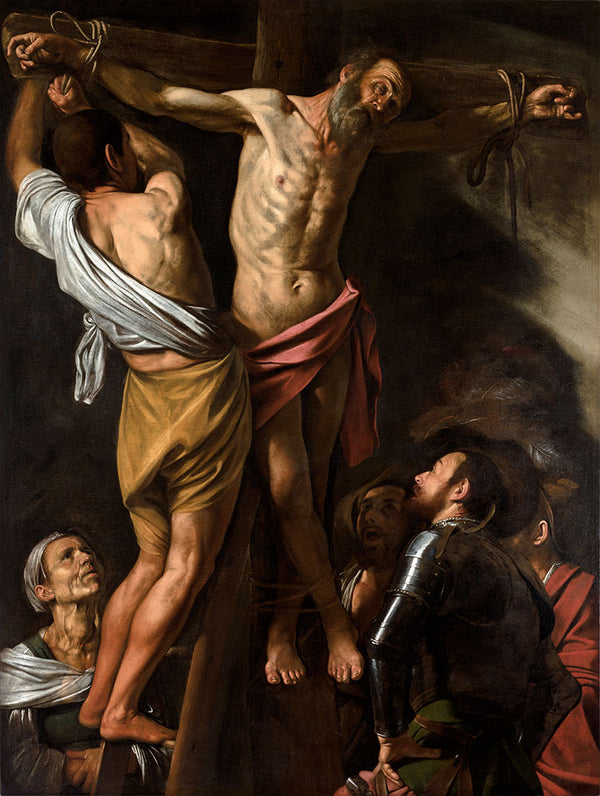 The Crucifixion of Saint Andrew by Caravaggio - Art Print - Zapista