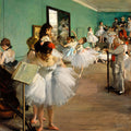 The Dance Class by Edgar Degas - Art Print - Zapista