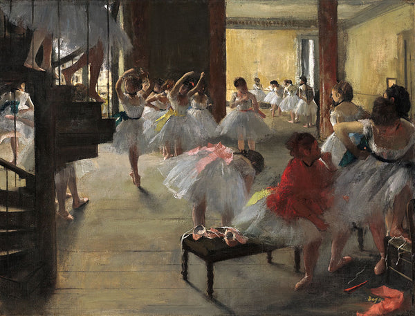 The Dance Class, c. 1873 by Edgar Degas - Art Print - Zapista