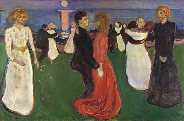 The Dance of Life by Edvard Munch - Art Print - Zapista