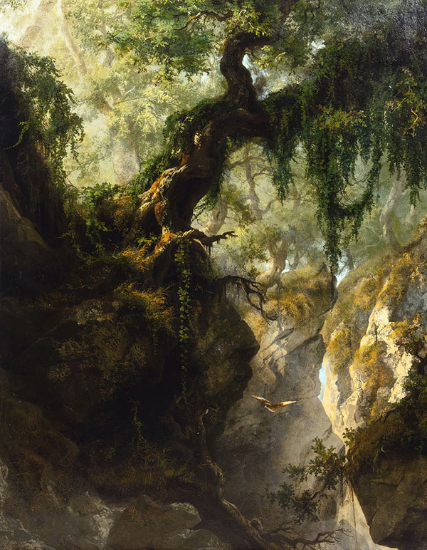 The Depths of the Forest by Giuseppe Camino - Art Print - Zapista