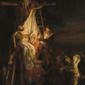 The Descent from the Cross by The Descent from the Cross by Rembrandt and Constantijn van Renesse - Art Print - Zapista