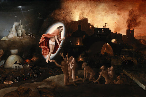 The Descent into Limbo by Follower of Hieronymus Bosch - Art Print - Zapista