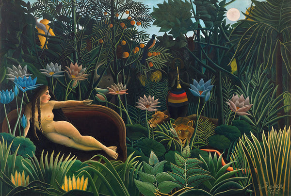 The Dream by Henri Rousseau - Art Print - Zapista