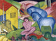 The Dream by Franz Marc - Art Print - Zapista