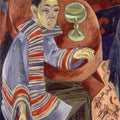 The Drinker by Ernst Ludwig Kirchner - Art Print - Zapista