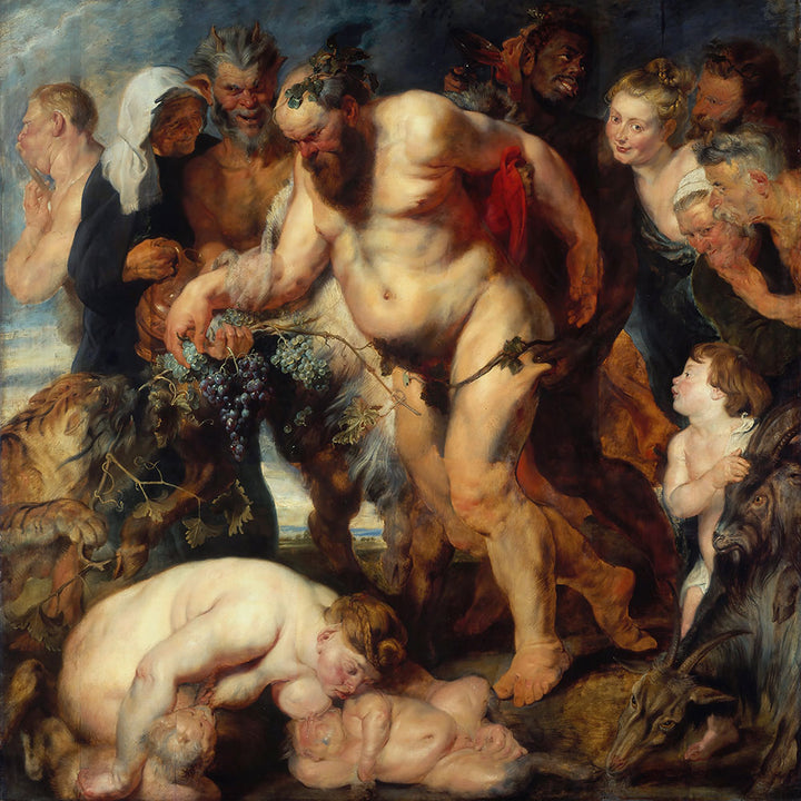 The Drunken Silenus by Peter Paul Rubens - Art Print - Zapista