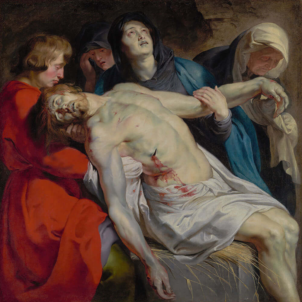 The Entombment by Peter Paul Rubens - Art Print - Zapista