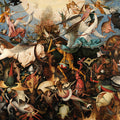 The Fall of the Rebel Angels by Pieter Bruegel the Elder - Art Print - Zapista