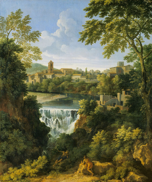 The Falls at Tivoli by Gaspard Dughet - Art Print - Zapista