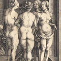 The Four Witches by Albrecht Dürer - Art Print - Zapista