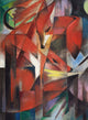 The Foxes by Franz Marc - Art Print - Zapista