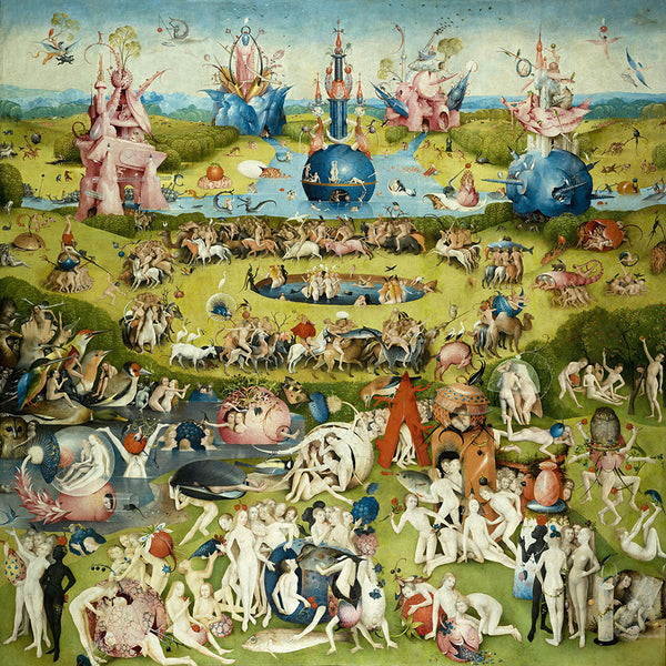 The Garden of Earthly Delights by Hieronymus Bosch - Art Print - Zapista