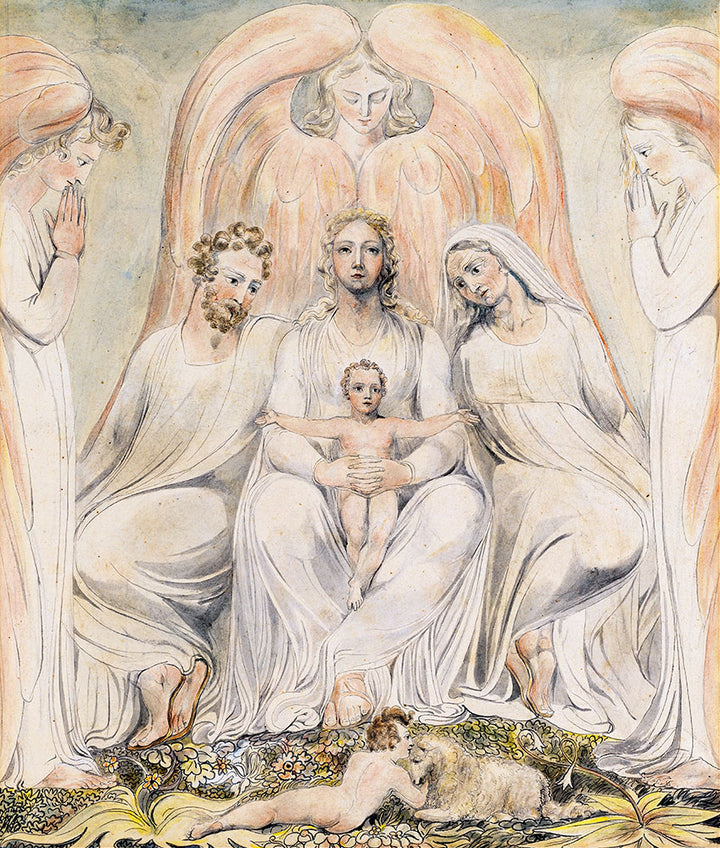 The Holy Family by William Blake - Art Print - Zapista