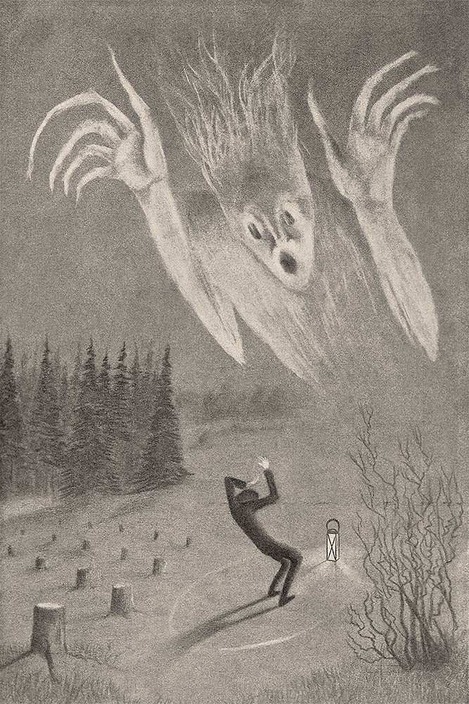 The Incantation by Anton Machek - Art Print - Zapista