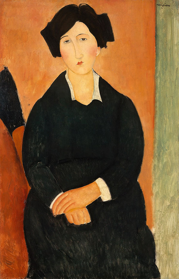 The Italian by Amedeo Modigliani - Art Print - Zapista