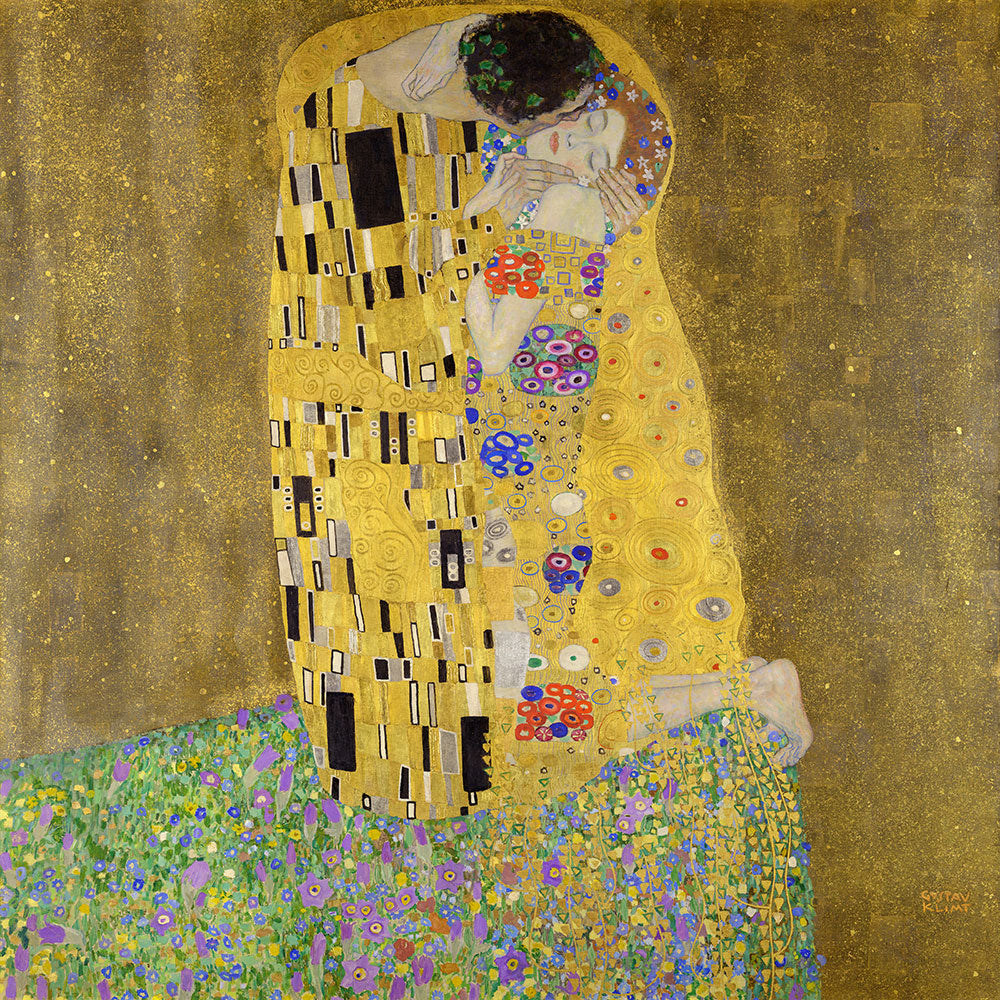 The Kiss by Gustav Klimt - Art Print - Zapista